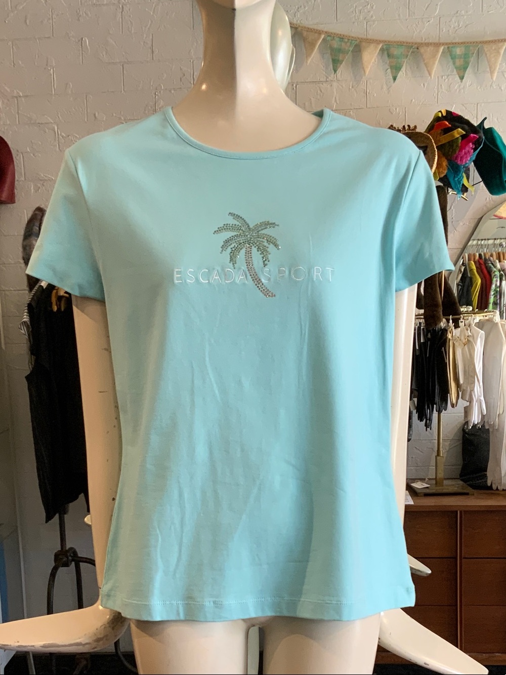 Escada Sport palm tree t-shirt